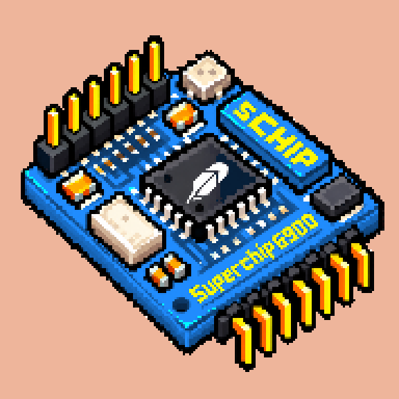 Quantum Superchip Steel Blue chip #0014