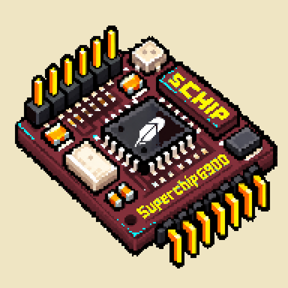 Quantum Superchip Oxblood chip #1999