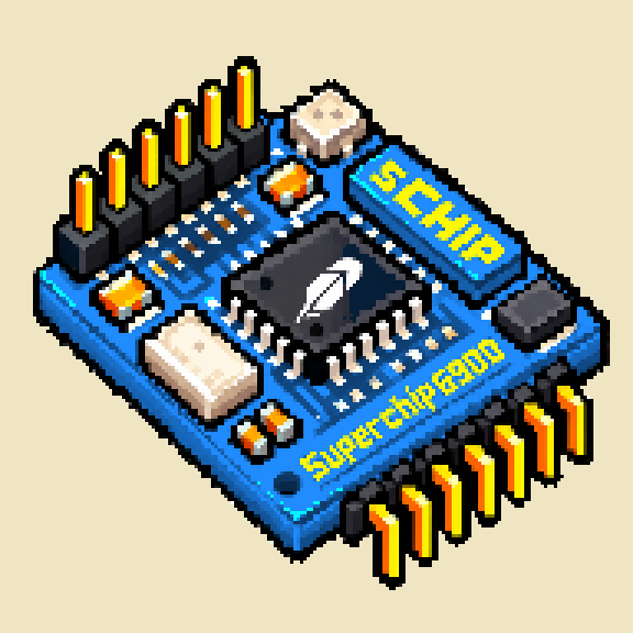 Quantum Superchip Steel Blue chip #0002