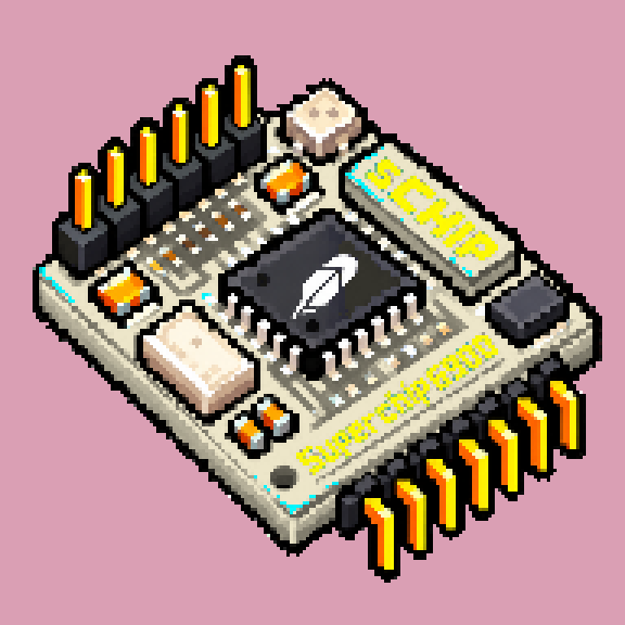Quantum Superchip Ivory chip #0027