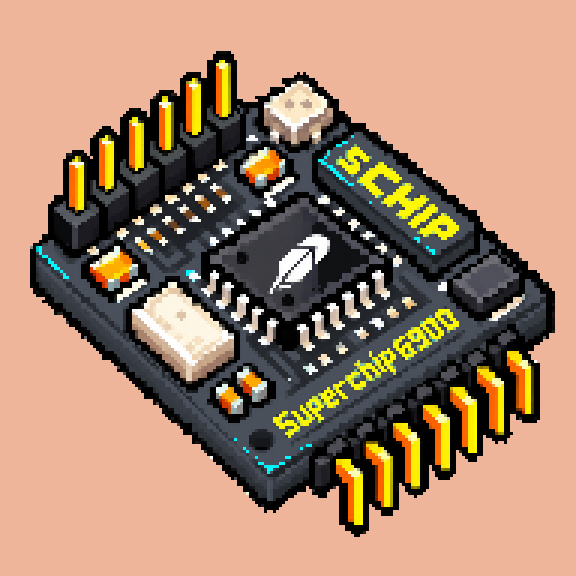 Quantum Superchip Gunmetal chip #0029