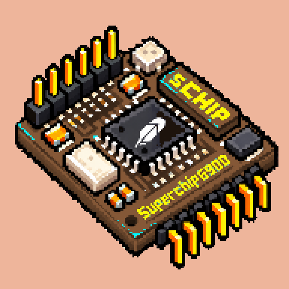 Quantum Superchip Walnut chip #0031