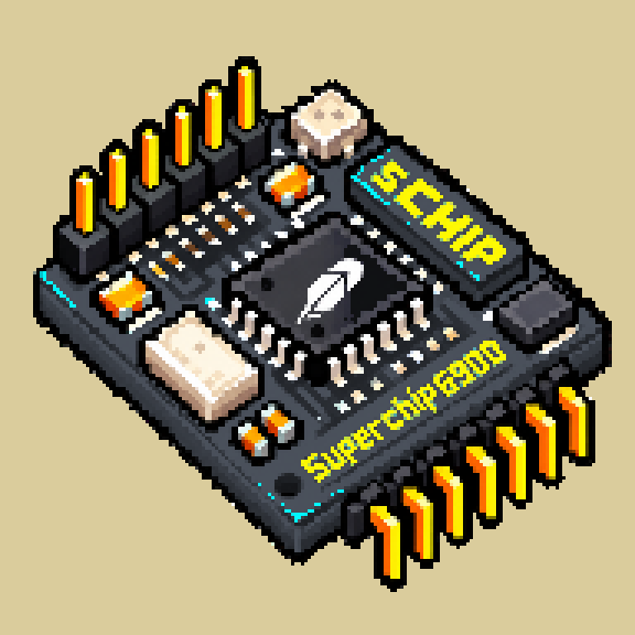 Quantum Superchip Gunmetal chip #0038