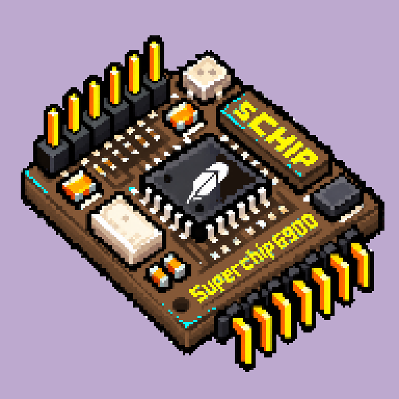Quantum Superchip Walnut chip #0006