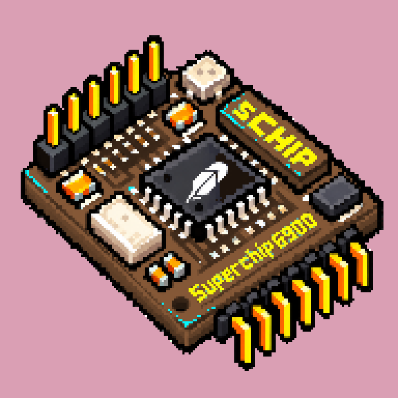 Quantum Superchip Walnut chip #0009